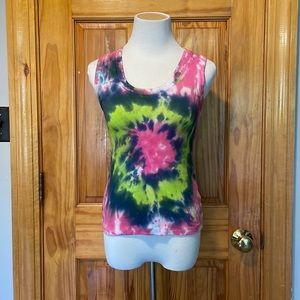 Tye dye tank top